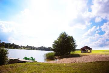 Фото номера Дом для отпуска Дома для отпуска Domek nad Jeziorem г. Lepaki Wielkie 12